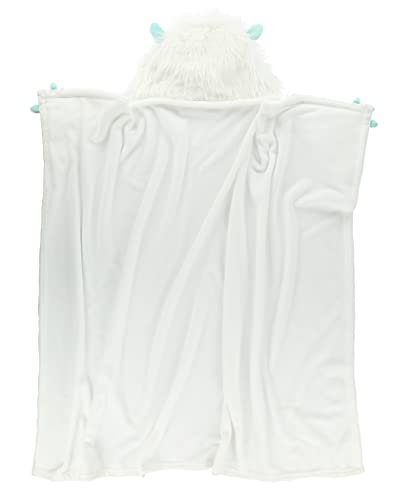 Lazy One Wearable Hooded Blanket for Kids, Animal Hooded Blanket (Yeti) - color: Yeti Hooded Blanket