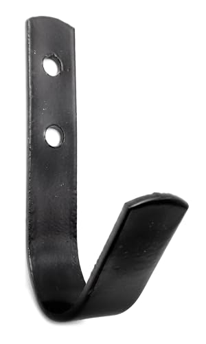Will's Family Store Steel Horse Stable Bridle Hangers Tack Room Hooks Black 5 Pack