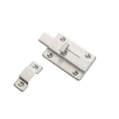 Slide Latch Lock, 3 Pcs 3 inches Sliding Door Bolts Lock,Gate Sliding Latch Lock