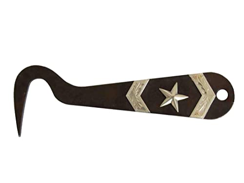 AJ Tack Wholesale Antique Brown Hoof Pick - Team Roping - color: Team Roping