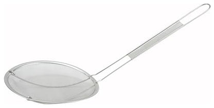 Winco Stainless Steel Strainer, 6-Inch Diameter, Course Mesh,Medium
