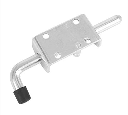 1PC Heavy Duty Stainless Steel 304 Spring Loaded Barrel Bolt Latch Lock,Latch Pin for Door Shed Gate or Tailgate Trailer Garage (Overall Length :155mm/ 6.1inch) - size: Overall Length :155mm/ 6.1inch