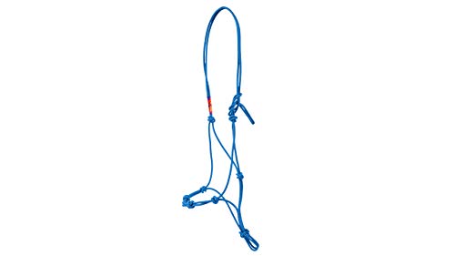 Downunder Horsemanship Rope Halter - color: Blue, size: Draft