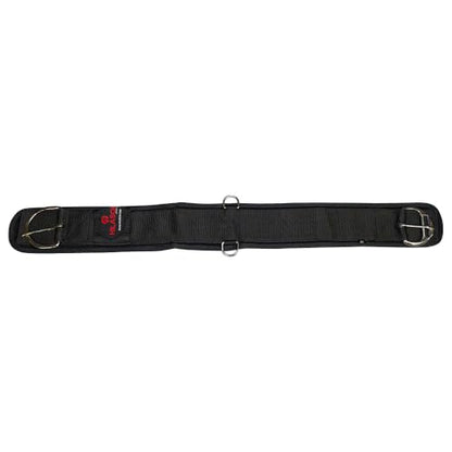 HILASON Western Horse Nylon Roper Saddle Cinch Girth Black Stainless Steel Buckle - size: 30 Inch