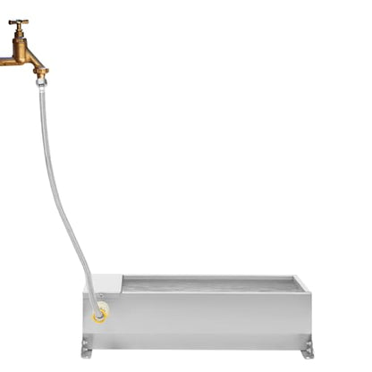 Automatic Livestock Water Tank, Large Capacity Self Filling Dog Waterer Tank, Animal Drinking Water Bowl with Float Valve, Suitable for Farms Home