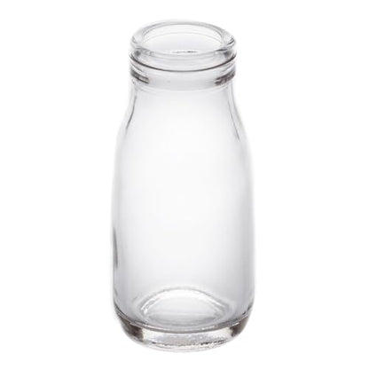 American Metalcraft GMB3 Glass Milk Bottle, 3 oz. - size: 3 Ounces