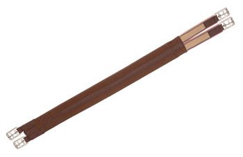 Tough 1 Padded Cotton English Girth - color: Brown, size: 42-Inch