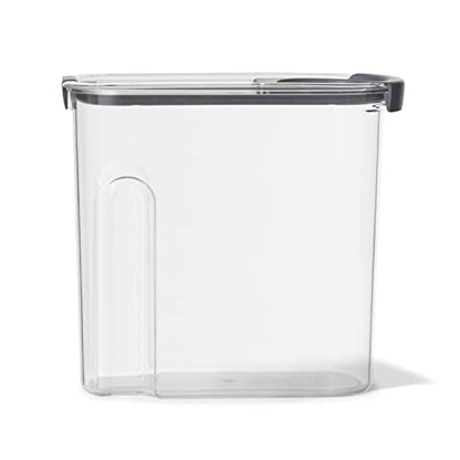Rubbermaid Brilliance Airtight Cereal Food Storage Container, Shatterproof, BPA-Free and Dishwasher-Safe, 32oz Capacity - size: 18 Cup
