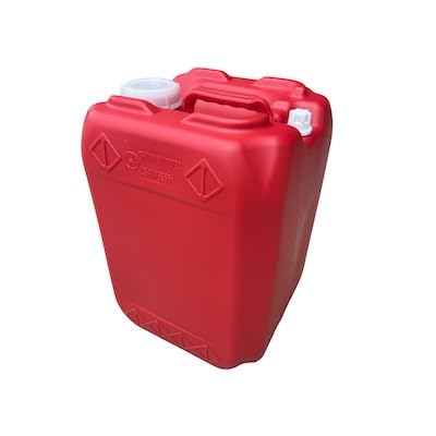 5 Gallon Hedpack with Cap | Carboy | Brewing & Fermentation | Stackable | BPA FREE- Food Grade (RED)