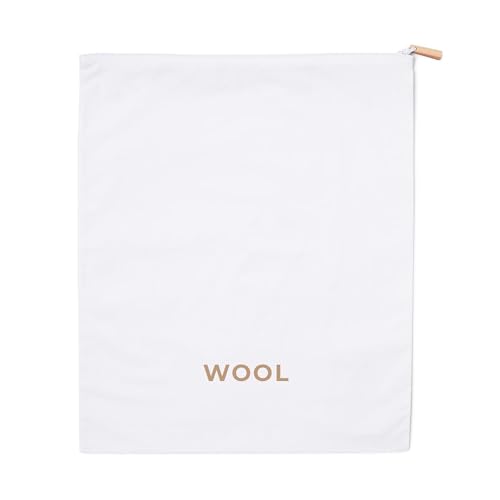 Delicates, Cashmere Wool Sweater Storage Bag Pouch Set with integrated Cedar Wood (Wool) - style: Wool