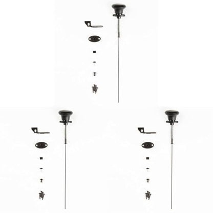 National Hardware N109-070 Gate Latch Cable Pull, Black (Pack of 3) - size: 40" (Pack of 3)