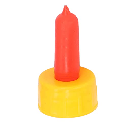 Generic Goat Nursing Nipple Lamb Milk Feeder Nipple 10Pcs with Silicone Bite Vent Hole Steel Ball for Orphaned Small Animal Dog Foal Feeding