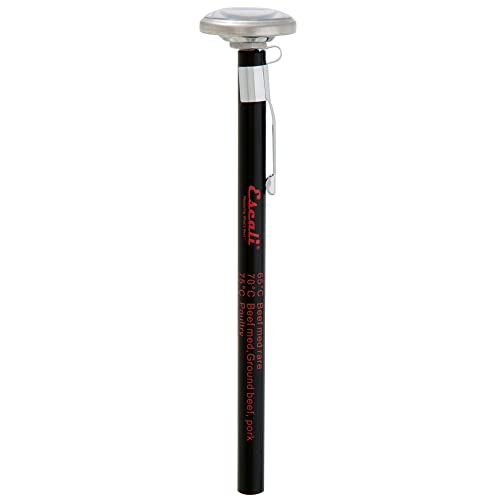Escali AH2 Instant Read Small 1-inch Dial Thermometer Fahrenheit Protective Sheath Shatter Proof NSF Certified Commercial (5-inch Probe Length) - style: Dial