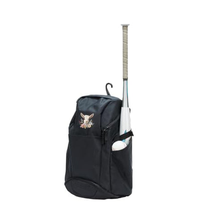 Goat Vintage Flowers Floral Farm Animal Farming Goat Lover Sport Backpack