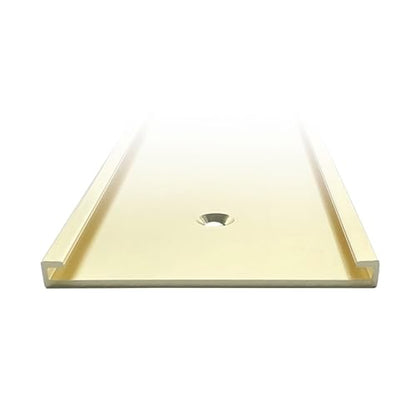 Nameplate Holder Wall or Door 5Pack (Yellow Gold, 2“ - 8”) - color: Yellow Gold