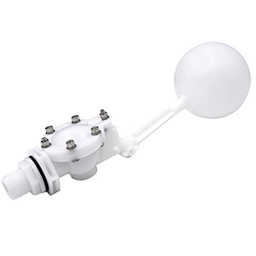 3/4 Inch Water Float Valve for Water Tank, High Flow Rate - size: 12.9" in length