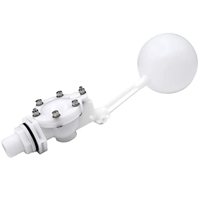 3/4 Inch Water Float Valve for Water Tank, High Flow Rate - size: 12.9" in length