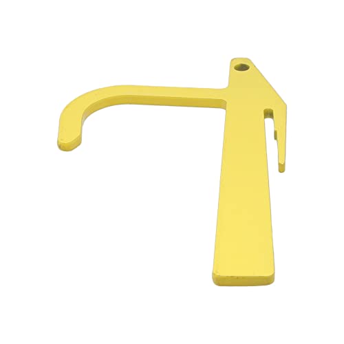 Chain Link Fence Metal Banana Clip Fabric Stretching and Tensioning Tool (Pack of 5)- Made in The USA