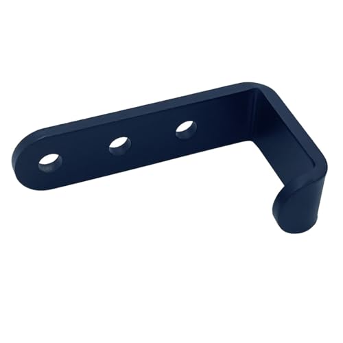 4 Pcs Heavy Duty Steel Wall J Hooks for Hanging,Garage Storage Utility Hooks Garden Tool Organizer, Wall Mount Hooks, Small U Hooks,Black (M) (Pack of 2) - size: Medium (Pack of 2)