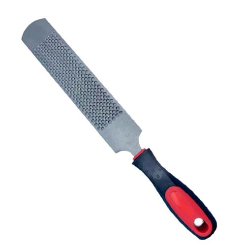 T12 Carbon Steel Horse Hoof Rasp - 14" Professional Farrier Tool with Non-Slip Rubber Handle for Horse/Goat/Cow/Donkey/Animal Hooves (8 inch) - color: 8 inch