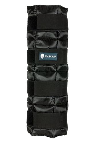 Equinavia Cool Relief Therapy Equine Ice Boots for Horses-Gel Cooling Wraps - color: Black
