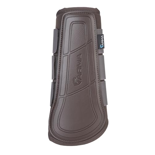 Shires ARMA NX-MAX Brushing Boots - color: Brown, size: Pony