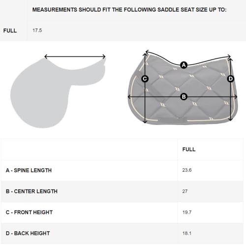 Back on Track Mathilda All-Purpose Saddle Pad - color: Black