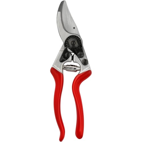 Felco F8 Pruning Shears – 8.3" Swiss-Made Garden Clippers with 1" Cutting Capacity for Ergonomic Comfort | Hand Pruners for Gardening | Garden Tool Cutter with Precision Bypass Blade, Aluminum Handles - size: F8 Large Ergo