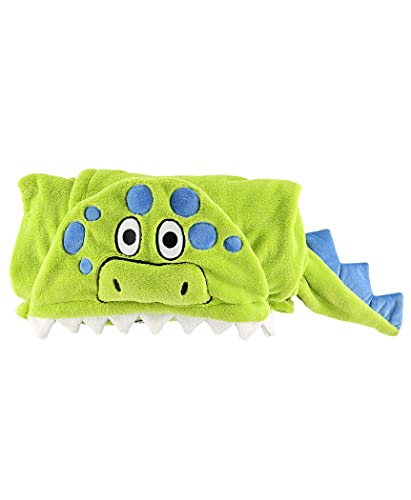 Lazy One Wearable Hooded Blanket for Kids, Animal Hooded Blanket (Dinosaur) - color: Dino-snore Hooded Blanket