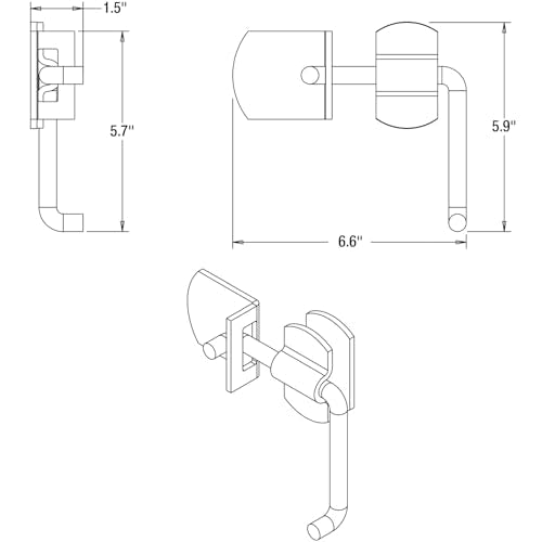 Buyers Products B2588W Weld On Finish Straight Side Security Latch Set – 4 Piece Bolt-On or Weld-On Door Kit for Stake Bodies, Trailers, Gates, Fences – Heavy-Duty Gate Latch, Easy Installation
