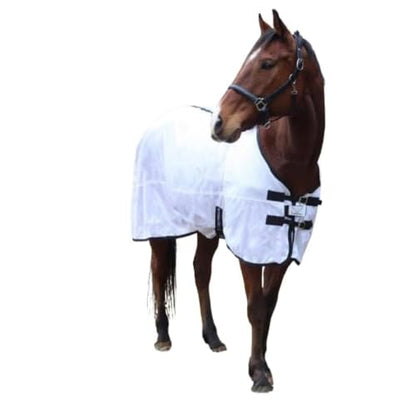 TuffRider COMFY MESH FLY SHEET,WHITE,66 - color: White, size: 66