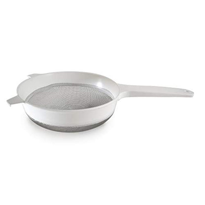 Norpro Stainless Steel Strainer, 8-1/2", 8.5", White - size: 8.5"