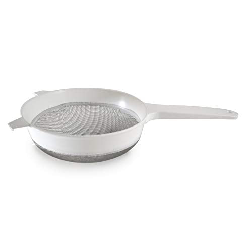 Norpro Stainless Steel Strainer, 8-1/2", 8.5", White - size: 8.5"
