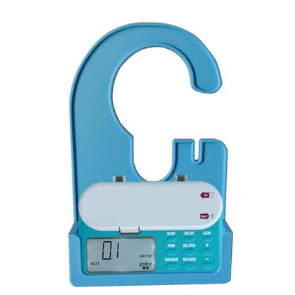 G-Tube Feeding Pump Organizer Holder for Infinity Feeding Pump | Lightweight Durable with Built-in Tubing Coil Storage,Feeding Tube Holder,Tool-Free One-Click Install,for Home or Travel