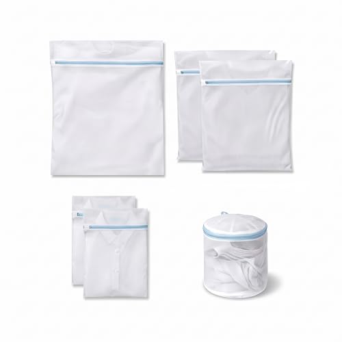 Mesh Laundry Bags for Delicates, 6 Pack Lingerie Bra Wash Bags, 4 Sizes