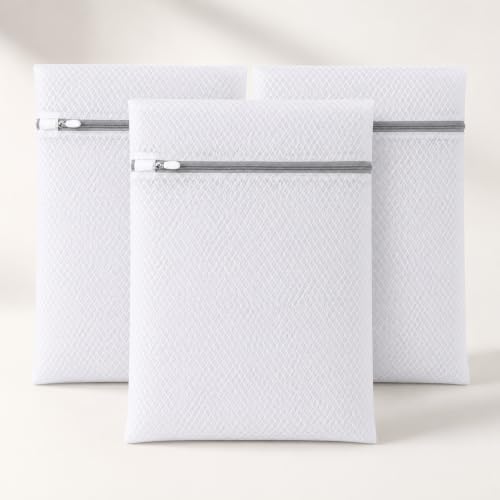 GroundLuxe Mesh Laundry Bags for Delicates, 3 Pack, 12 x 16 Inch