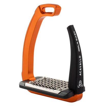 Acavallo Rel-X Easy Stirrups - color: Orange