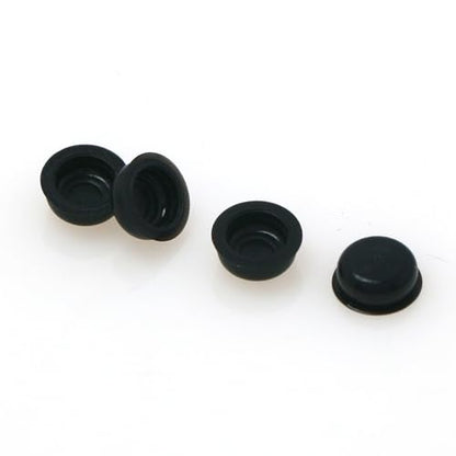 implants Replacement Male Caps Metal Housing Black Processing Male Caps (4 Pcs Black Processing Male Caps) - color: 4 Pcs Black Processing Male Caps