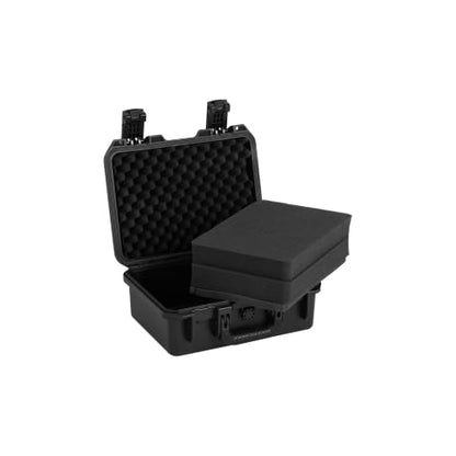 MEIJIA Premium Waterproof Hard Camera Case,Hard Case with customizable fit foam,Full Protection with Light&Convenient Design,Elegant Black (14.21"X11.42"X6.50") - size: 14.21"X11.42"X6.50"