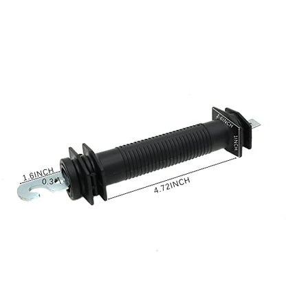 4 Pcs Electric Fence Plastic Gate Handle Insulators, Black