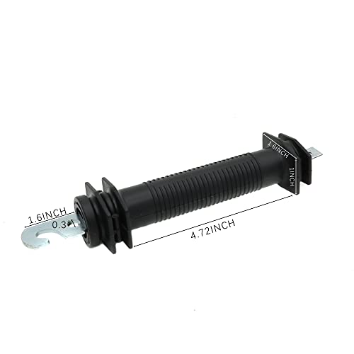 2 Pcs Electric Fence Plastic Gate Handle Insulators