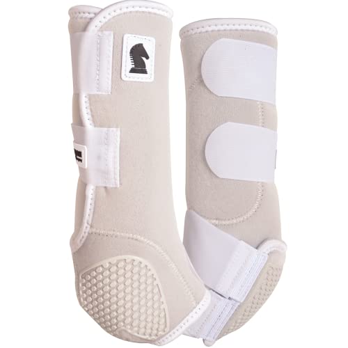 Classic Equine Legacy2 Support Boots, Front and Hind - color: White, size: Small