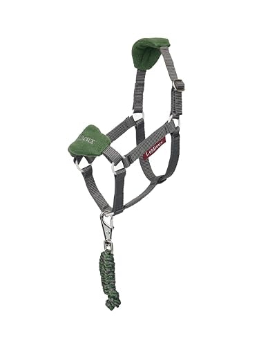 LeMieux Hobby Horse Vogue Halter & Leadrope - Desiged to Fit Hobby Horses - color: Hunter Green
