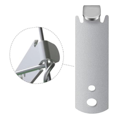 Fence Wire Twister for T Post Clips, Barb Wire Twisting Tool for Fencing Wire, Stainless Steel (2 Pack) - size: 2 PACK