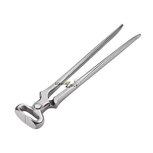 15" Hoof Nipper Equinez Style Model–Premium Vanadium Steel Farrier Tool for Hoof Trimming & Care,Durable Dull Finish,Professional Farrier Equipment,Heavy-Duty Hoof Cutter