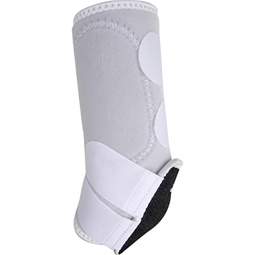 Classic Equine Legacy2 Support Boots, Front (White, X-Large) - color: White, size: X-Large
