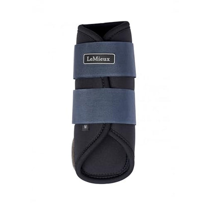 LeMieux Grafter 2.0 Pony/Horse Brushing Boot - Navy Blue - size: Large