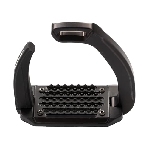 Acavallo Rel-X Easy Stirrups - color: Total Black