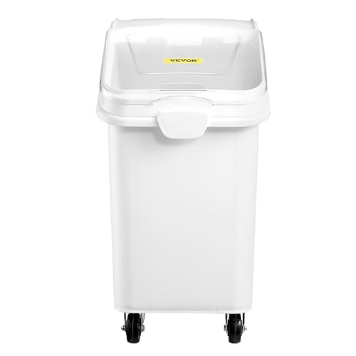 VEVOR 27 Gallon Food Storage Container, 500 Cup Commercial Ingredient Bin - size: 27 Gallon