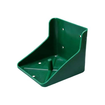 Horse Salt Block Holder, Mineral Dispenser Mineral Feeder for Cow Deer Goat Sheep Livestock Licking Eating Backyard Farm (Green) - color: Green